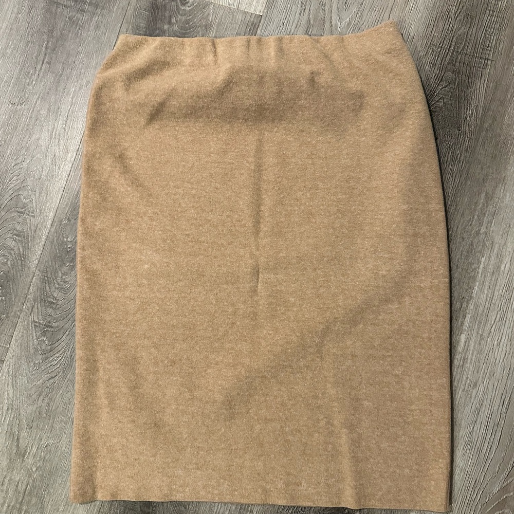 Forever 21 Tan Pencil Skirt